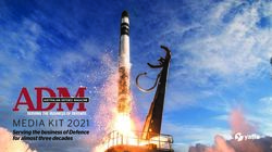 MEDIA KIT 2021 Serving the business of Defence for almost three decades - Australian Defence Magazine