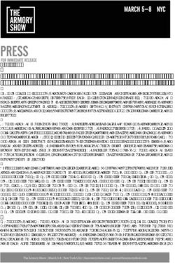 THE ARMORY SHOW'S 2020 EDITION FINISHES WITH EXHIBITORS REPORTING ROBUST SALES ACROSS ALL EXHIBITOR SECTIONS; SOLD-OUT BOOTHS; AND MANY ...