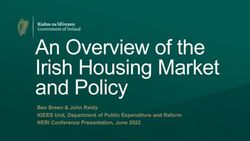 Ben Breen & John Reidy IGEES Unit, Department of Public Expenditure and Reform NERI Conference Presentation, June 2022
