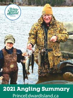 2021 Angling Summary PrinceEdwardIsland.ca - Government of Prince Edward Island