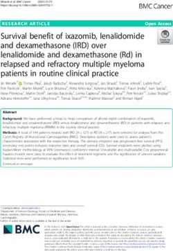 Survival benefit of ixazomib, lenalidomide and dexamethasone (IRD) over lenalidomide and dexamethasone (Rd) in relapsed and refractory multiple ...