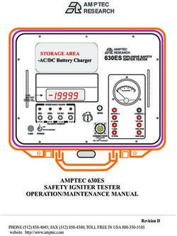 AMPTEC RESEARCH - AMPTEC 630ES SAFETY IGNITER TESTER OPERATION/MAINTENANCE MANUAL
