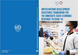 United Nations development assistance framework for the immediate socio-economic response to COVID-19: Contextualization in Senegal - ReliefWeb