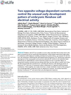 Two opposite voltage-dependent currents control the unusual early development pattern of embryonic Renshaw cell electrical activity - eLife
