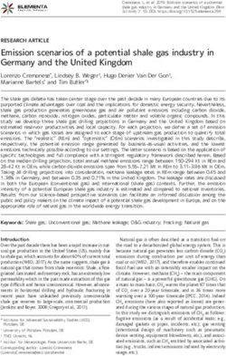 Emission scenarios of a potential shale gas industry in Germany and the United Kingdom