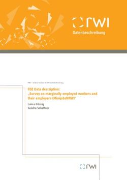 Datenbeschreibung - FDZ Data description: "Survey on marginally employed workers and their employers (MinijobsNRW)" - RWI Essen