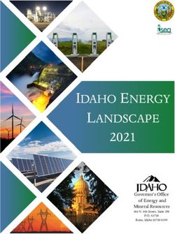 IDAHO ENERGY 2021 LANDSCAPE