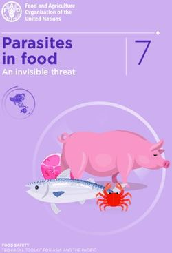 7 Parasites in food An invisible threat
