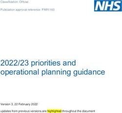 2022/23 priorities and operational planning guidance - NHS ...