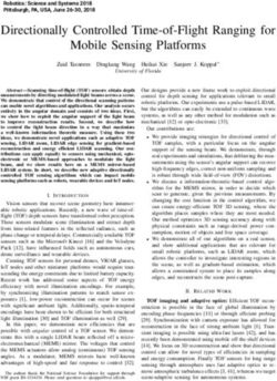 Directionally Controlled Time-of-Flight Ranging for Mobile Sensing Platforms - Robotics