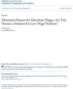 Minimum Houses for Minimum Wages: Are Tiny Houses a Solution for Low-Wage Workers? - Semantic Scholar