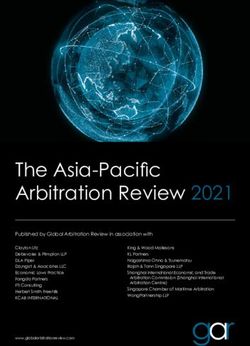 The Asia-Pacific Arbitration Review 2021 - Clayton Utz