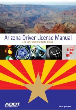 Arizona Driver License Manual - and CUSTOMER SERVICE GUIDE - azdot.gov/mvd - ADOT