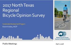 2017 North Texas Regional Bicycle Opinion Survey - Sustainable Development Program Kevin Kokes, AICP