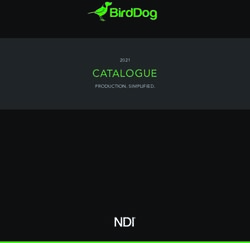 CATALOGUE PRODUCTION. SIMPLIFIED 2021 - BirdDog