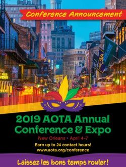 2019 AOTA Annual Conference & Expo - Conference Announcement