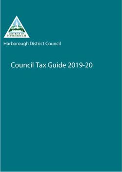 Council Tax Guide 2019-20 - Harborough District Council