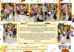 Mini Exodus Fitness Class - Tiny Tiger