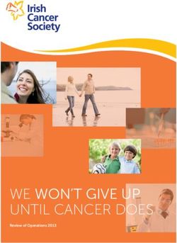 We won't give up until cancer does - Review of Operations 2013