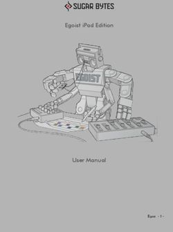 Egoist iPad Edition - User Manual