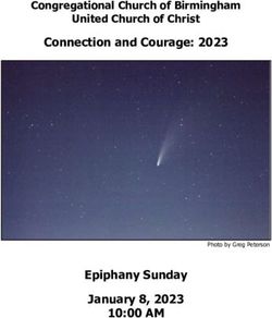 Connection and Courage: 2023 - Epiphany Sunday January 8, 2023 10:00 AM - Congregational Church of Birmingham United Church of Christ