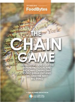 CHAIN GAME THE - Datassential