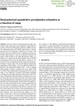 Dual-polarized quantitative precipitation estimation as a function of range