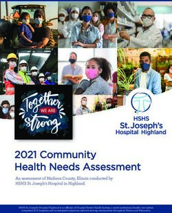 2021 Community Health Needs Assessment