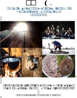 EALLU Arctic Indigenous Peoples Food Systems: Youth, Knowledge & Change 2015-2019 - sdwg