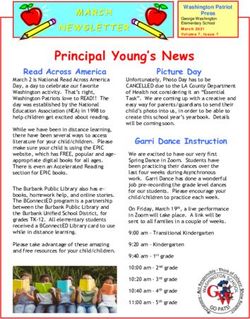 Principal Young's News - Burbank Unified School District