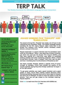 TERP TALK - AWARD WINNING FILM "PARASITE" AND TRANSLATION - Affordable Language Services