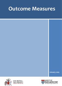 Outcome Measures - January 2019 - The British Pain Society
