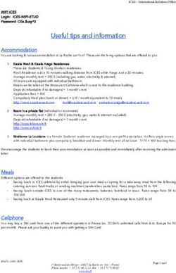 Useful tips and information - ICES