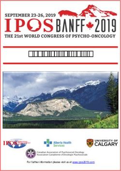 Exhibitor Program - For further information please visit us at www.ipos2019.com - IPOS 2019