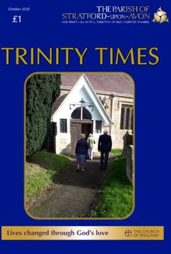 £1 October 2020 - Holy Trinity, Stratford-upon-Avon