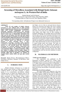 Screening of Microflora Associated with Brinjal Seeds Solanum