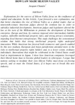 HOW LAW MADE SILICON VALLEY