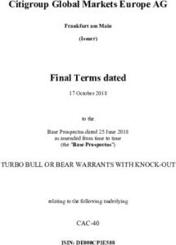 Citigroup Global Markets Europe AG - Citi Warrants