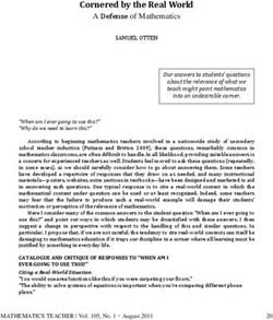 Cornered by the Real World - A Defense of Mathematics