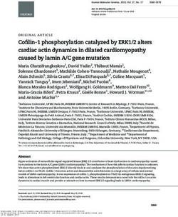 Cofilin-1 phosphorylation catalyzed by ERK1/2 alters cardiac actin dynamics in dilated cardiomyopathy caused by lamin A/C gene mutation