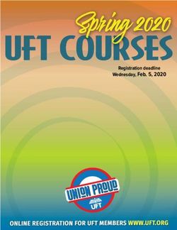 Registration deadline Wednesday, Feb. 5, 2020 - UFT
