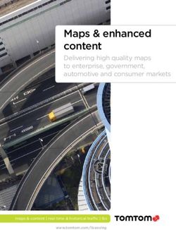 Maps & enhanced content - Delivering high quality maps to enterprise, government, automotive and consumer markets