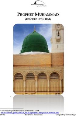 PROPHET MUHAMMAD (PEACE BE UPON HIM)