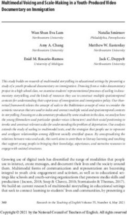 Multimodal Voicing and Scale-Making in a Youth-Produced Video Documentary on Immigration