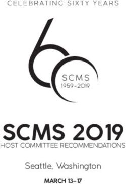 SCMS 2019 Seattle, Washington - MARCH 13-17