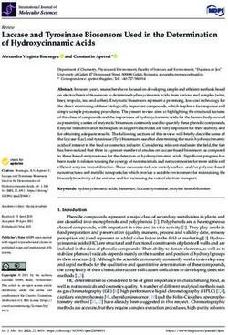 Laccase and Tyrosinase Biosensors Used in the Determination of Hydroxycinnamic Acids
