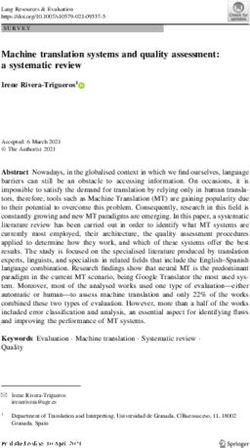 Machine translation systems and quality assessment: a systematic review