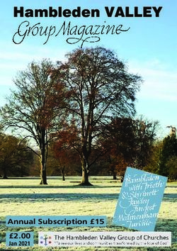 Hambleden VALLEY - Serving the Communities of Fawley Fingest Hambleden with Frieth and Skirmett Medmenham Turville - Hambleden Valley Churches