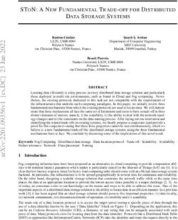 STON: A NEW FUNDAMENTAL TRADE-OFF FOR DISTRIBUTED DATA STORAGE SYSTEMS - arXiv