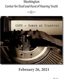February 26, 2021 - Washington Center for Deaf and Hard of Hearing Youth